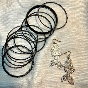 Fish and bangles